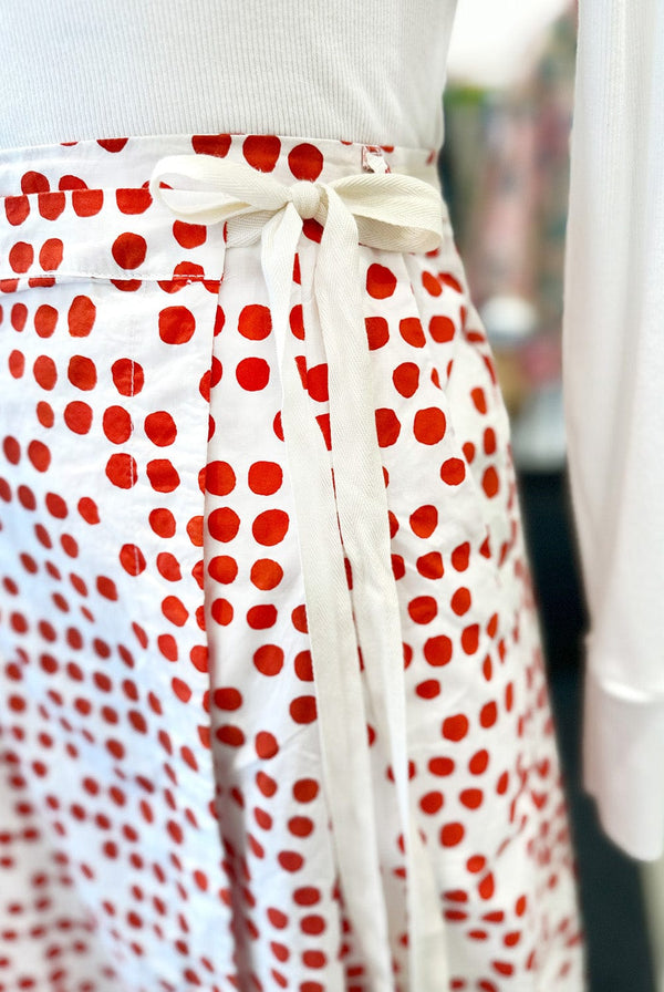 Jeraldina Skirt | Red dot