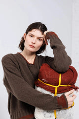 Boxy Jumper | Moss