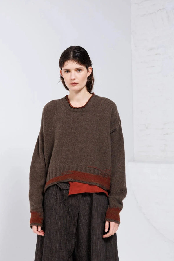 Boxy Jumper | Moss