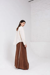 Asymmetric Kimono | Natural