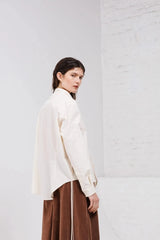 Asymmetric Kimono | Natural