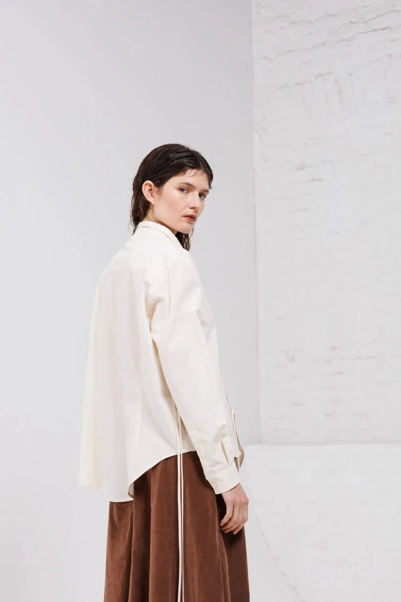 Asymmetric Kimono | Natural