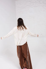 Asymmetric Kimono | Natural