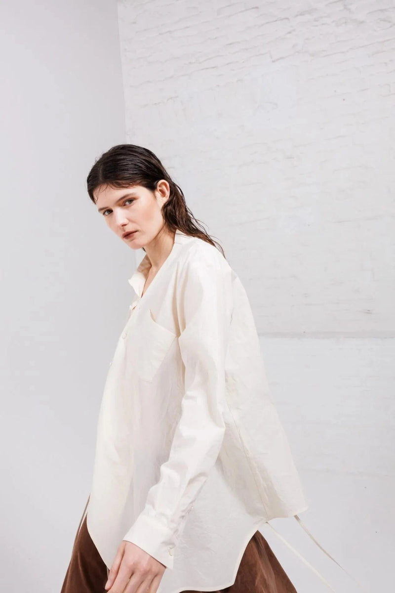 Asymmetric Kimono | Natural