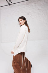 Asymmetric Kimono | Natural