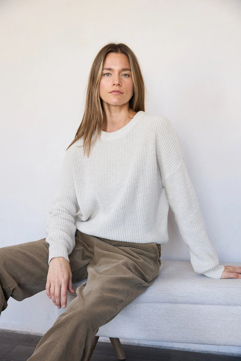 Pull-On Sweater | Natural