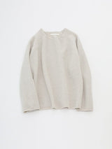 Renew Wool Raglan Pullover | Ivory