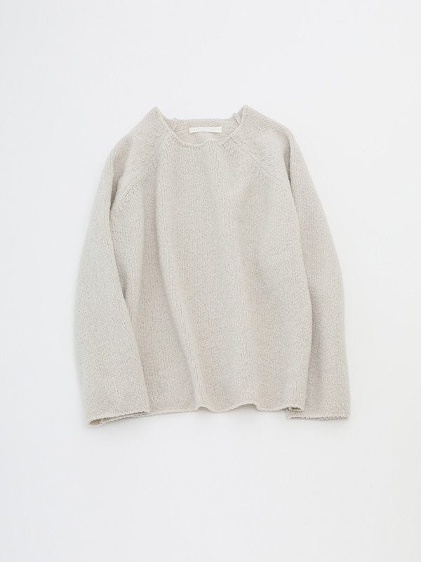 Renew Wool Raglan Pullover | Ivory