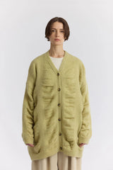 Waterfall Cardigan | Lime