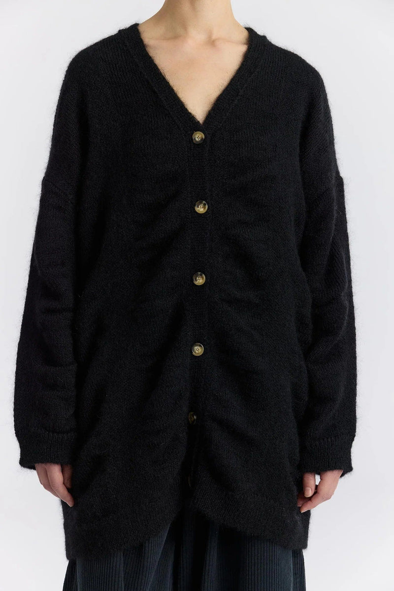 Waterfall Cardigan | Black