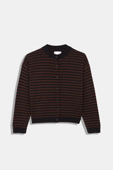 Lynn Cardigan | Brown Stripes
