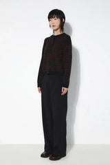 Lynn Cardigan | Brown Stripes