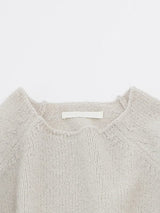 Renew Wool Raglan Pullover | Ivory