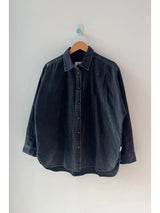 Theo Heavy Denim Jacket | Black