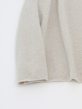 Renew Wool Raglan Pullover | Ivory