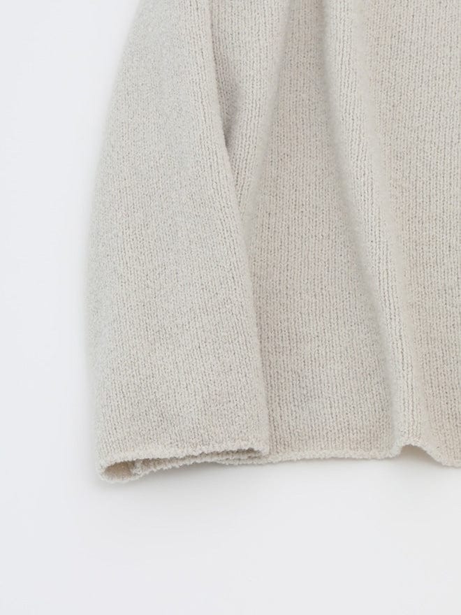 Renew Wool Raglan Pullover | Ivory