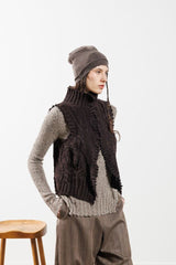 Gilet High Neck | Moro