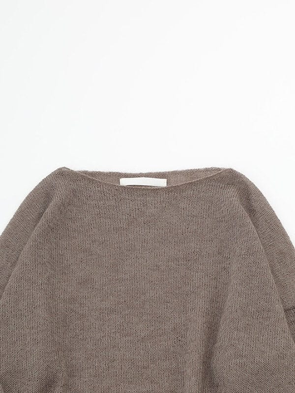 Mohair Silk Pullover | Sand