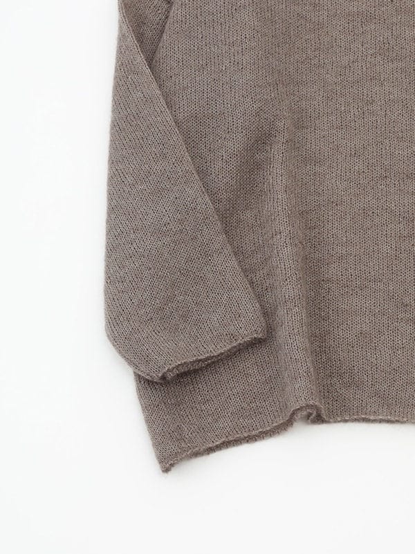 Mohair Silk Pullover | Sand