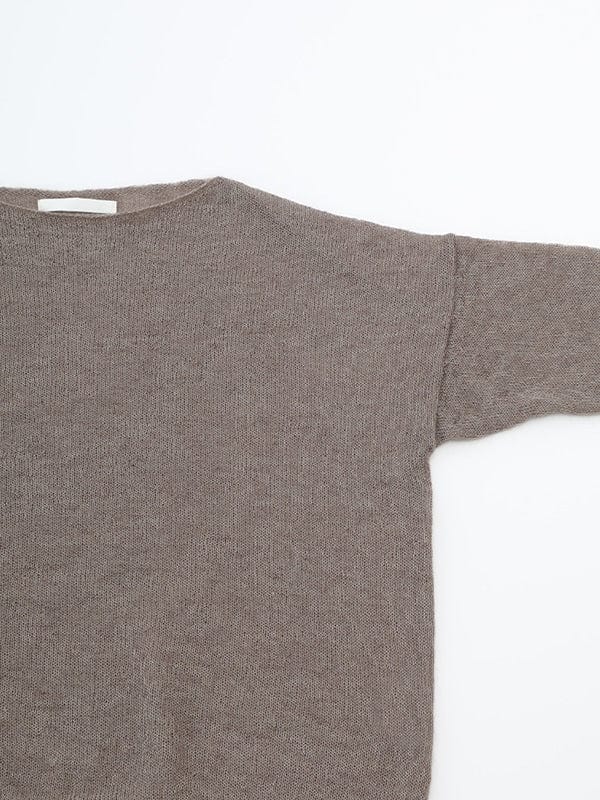 Mohair Silk Pullover | Sand