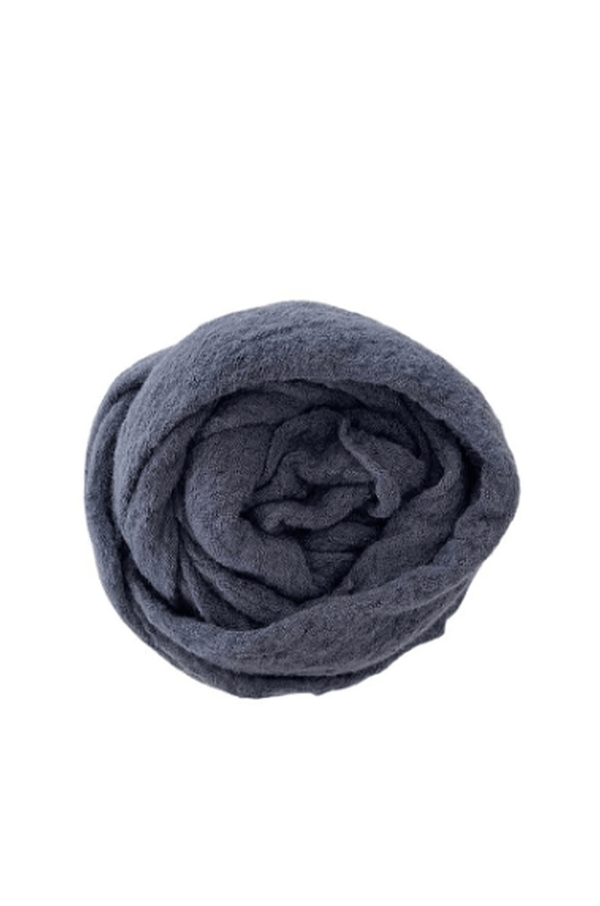 Baby Wool Scarf | Blue Grey