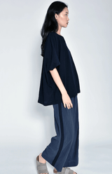 Coarse Cotton Box Top | Black