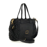 Penelope Woven Shopper | Black