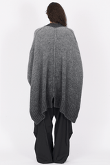 Loose Cardigan | Ombre Graphite