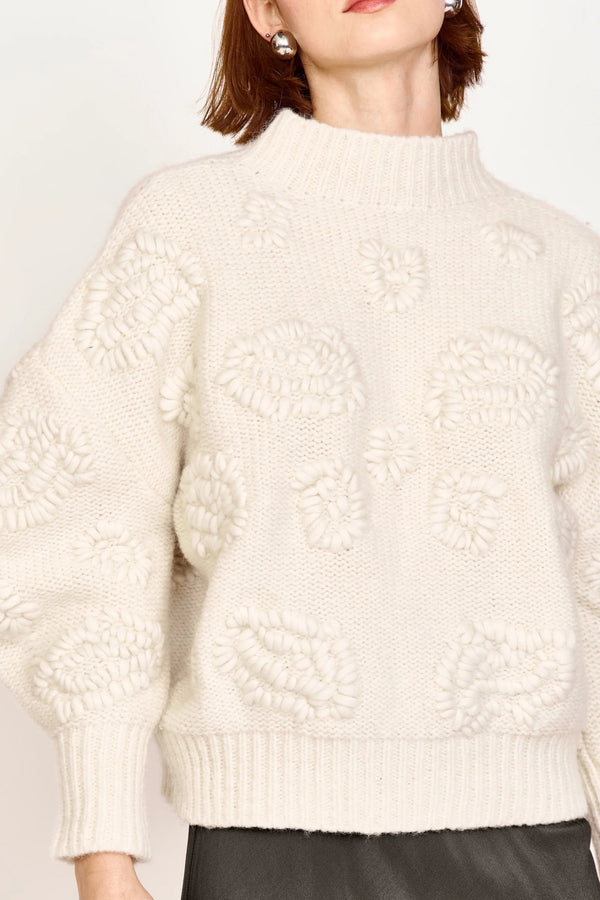 Cusco Waterlilly Pullover | Ivory