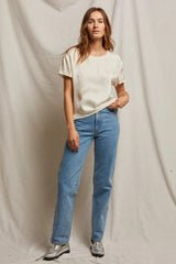 Delphine Satin Top | Sugar