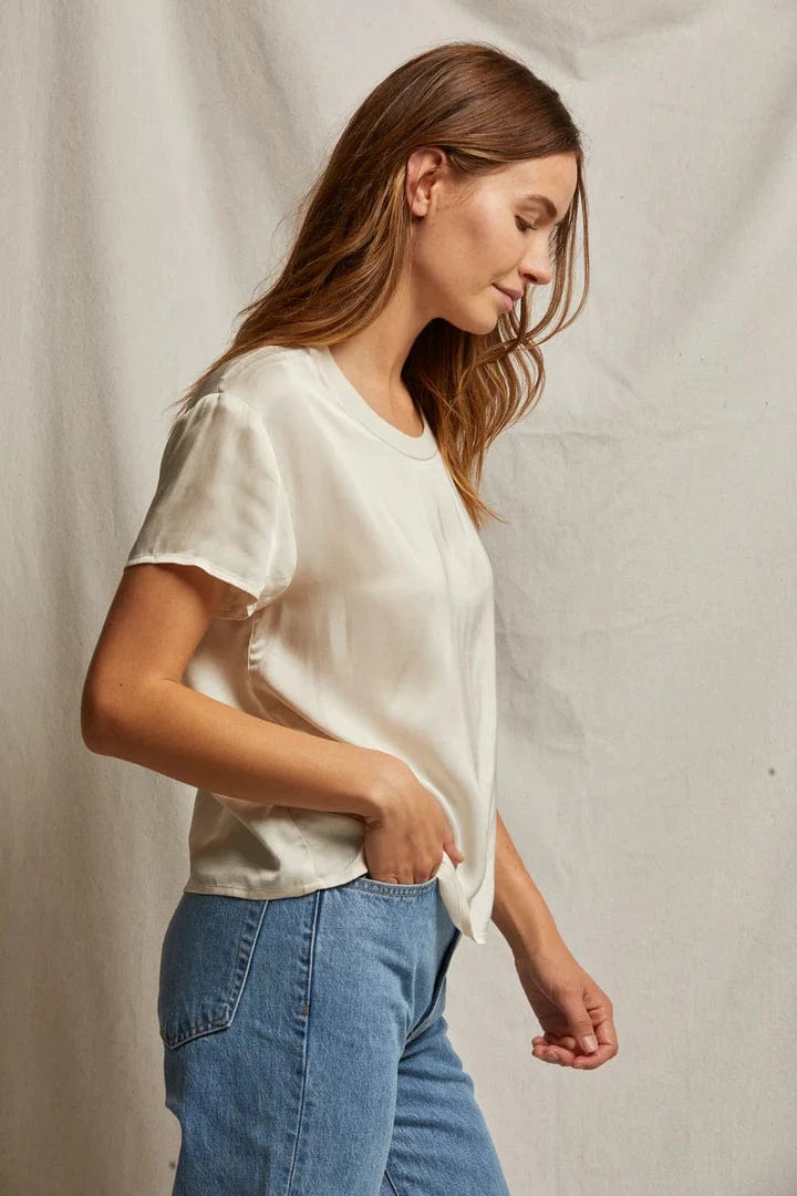 Delphine Satin Top | Sugar