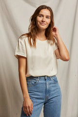 Delphine Satin Top | Sugar
