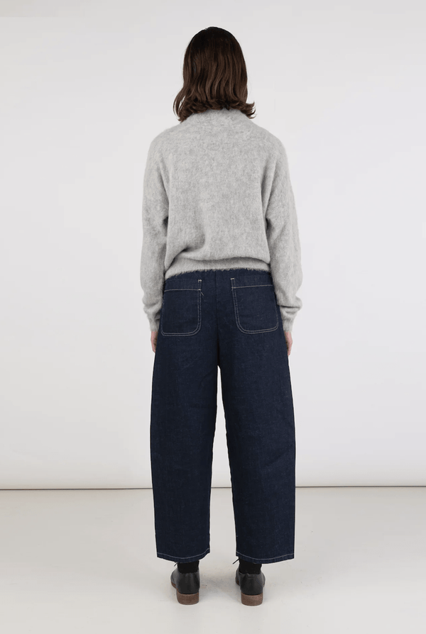 Barrel Pant | Dark Indigo