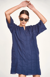 Wales Short Dress | Blueberry