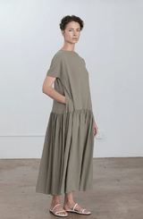 New Easy Dress | Cement