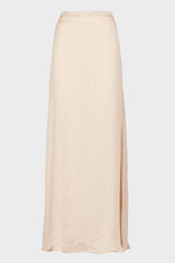 Satin Skirt | Powder
