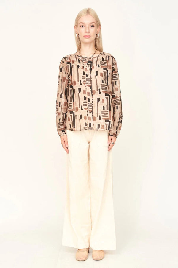 Dakota Blouse | Sand Labyrinth