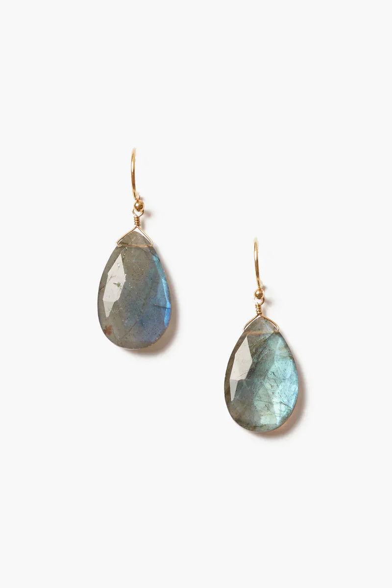 Yasmine Labradorite Earrings
