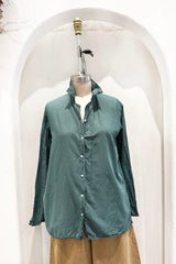 Button Shirt | Dk. Green