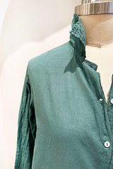 Button Shirt | Dk. Green