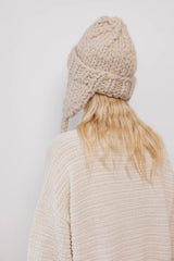 Hand Knit Hat | Putty