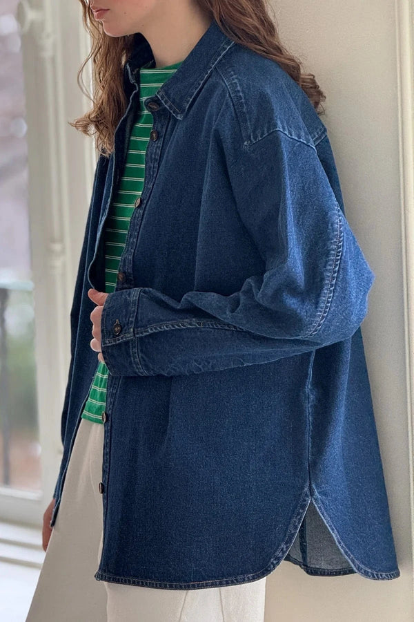 Owen Shirt | Dk. Denim