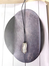 Elestial Quartz Cage Set Bronze