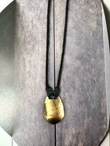Bronz Disc Necklace