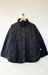 Waxed Cotton Jacket | Black