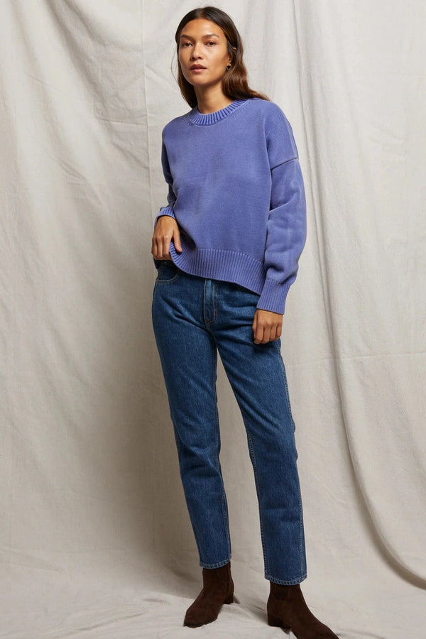 Janet Sweater | Violet Blue