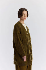 Waterfall Cardigan | Dk Olive