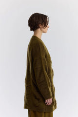 Waterfall Cardigan | Dk Olive