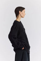 Waterfall Sweater | Black