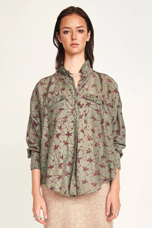 Kyoto Shirt | Shadow Kudzu